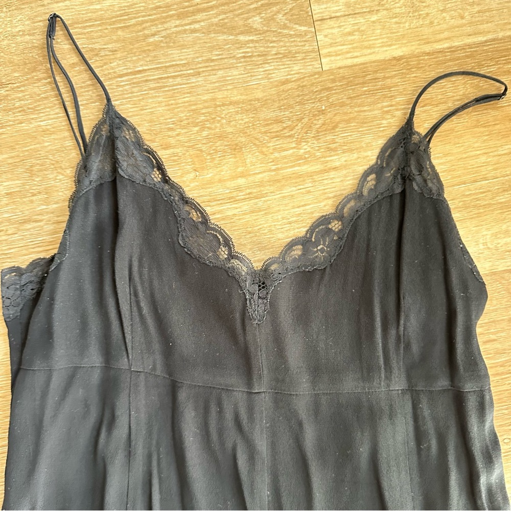 Aritzia Wilfred Lace Trim Slip Dress - Picture 4 of 4